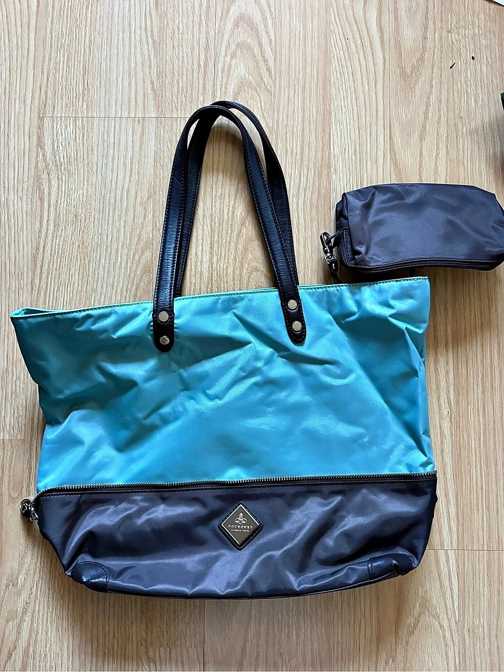 Maison Pourchet bag in Blue & Black